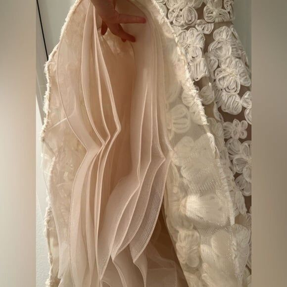 NEW BRONX AND BANCO SABRINA WHITE MIDI DRESS - Picture 8 of 13